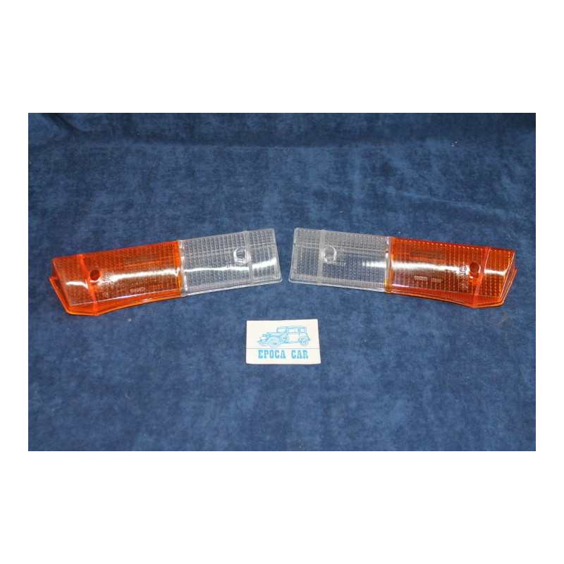 GAMMA COUPE'   PAIR LENSES FOR FRONT LIGHTS   SIEM