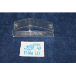 FULVIA ZAGATO 2°S.   PLASTICA BIANCA (BORDO TRASPARENTE) PER FANALINO ANTERIORE DX   CIBIE'