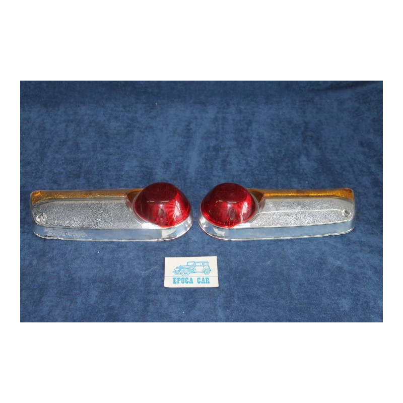 FULVIA COUPE' 1°S.   PAIR USED LENSES FOR REAR TAILIGHTS   CARELLO