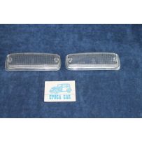 FULVIA '70   PAIR CLEAR LENSES FOR FRONT LIGHTS   ALTISSIMO
