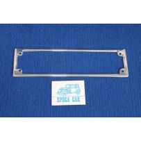 TRIM FRONT PLATE NUMBER IN ALUM.(ORIGINAL SIZE)