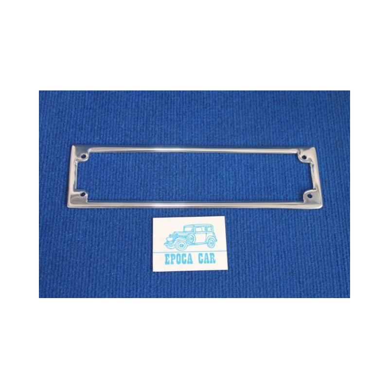 TRIM FRONT PLATE NUMBER IN ALUM.(ORIGINAL SIZE)