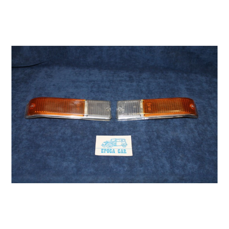 GT 2°S.   PAIR BICOLORED LENSES FOR FRONT LIGHTS   CARELLO