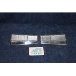 1750 BN 2°S.-2000   COPPIA PLASTICHE BIANCHE PER FANALINI ANT.   CARELLO