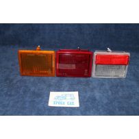 ALFETTA SEDAN 1600-1800   LENSES (3 PIECES) FOR REAR LEFT TAILIGHT   ALTISSIMO
