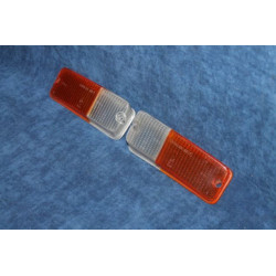 132   PAIR BICOLORED LENSES FOR FRONT LIGHTS   CATALUX