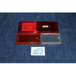 132 2°S.   LENSES ( 3 PIECES ) FOR REAR LEFT TAIL LIGHT   SIEM