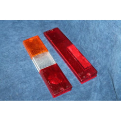 131 L-CL-SUPERMIRAFIORI   LENSES ( 2 PIECES ) FOR REAR LEFT TAIL LIGHT   SIEM