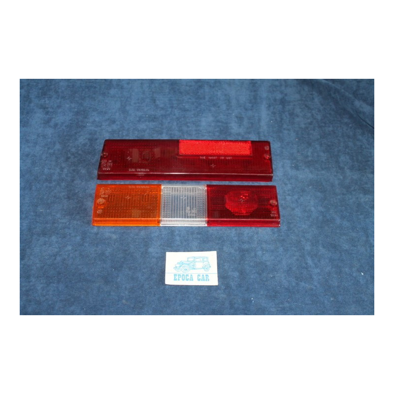 131 L-CL-SUPERMIRAFIORI   LENSES (2 PIECES) FOR REAR LEFT TAIL LIGHT   OLSA