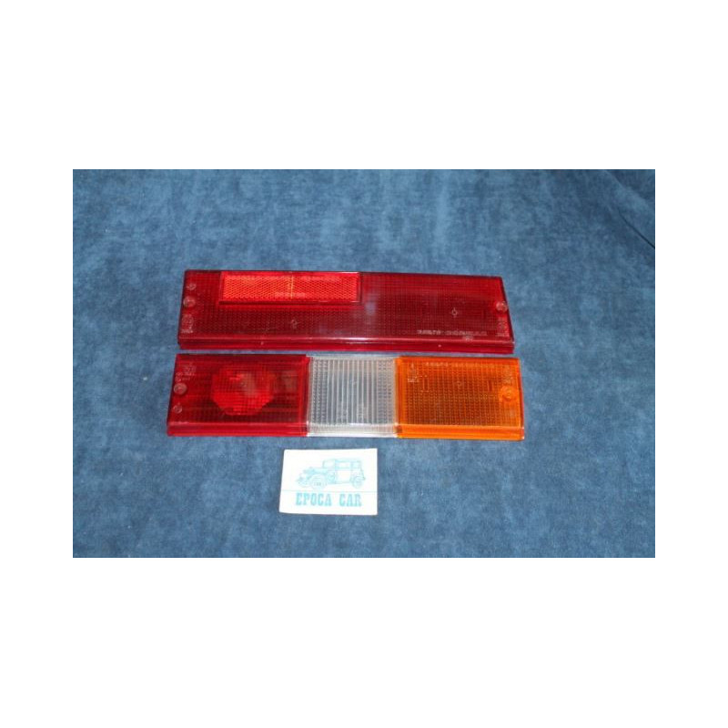 131 L-CL-SUPERMIRAFIORI   LENSES (2 PIECES) FOR REAR RIGHT TAIL LIGHT   CARELLO