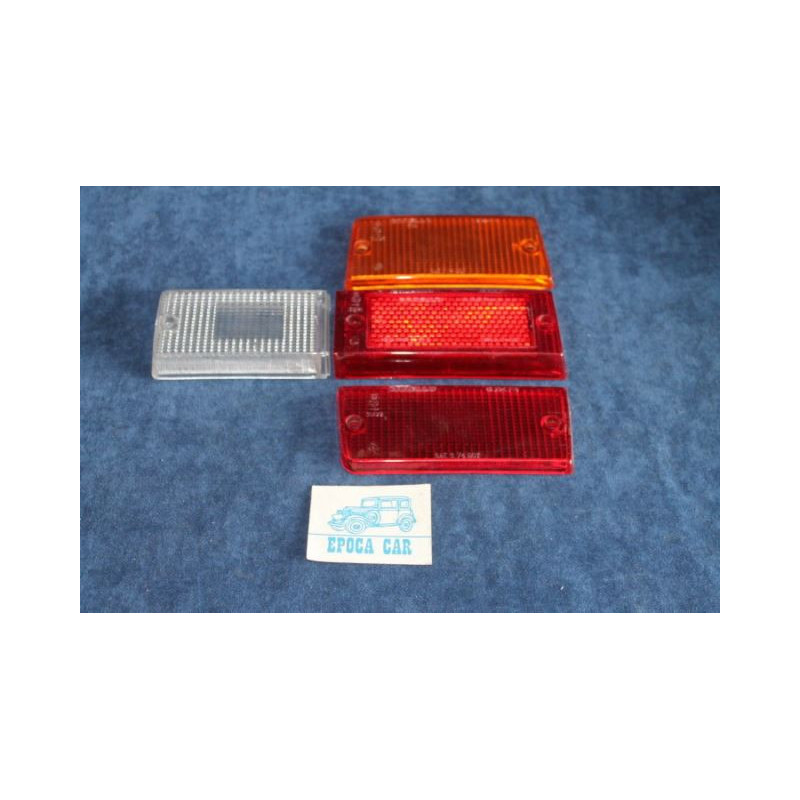 131   LENS (4 PIECES) FOR REAR RIGHT TAIL LIGHT   CARELLO