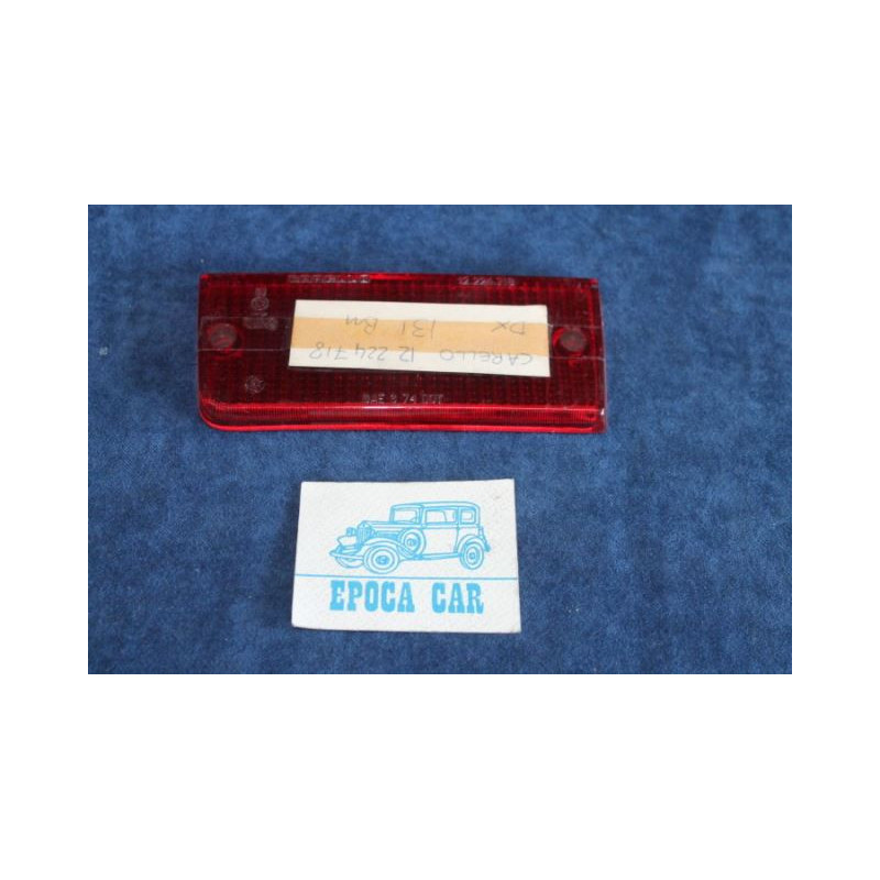 131   PLASTICA ROSSA PER FANALINO POST. DX   CARELLO