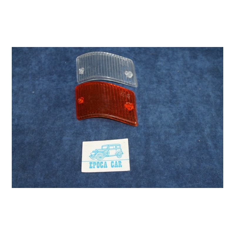 127 DIESEL UNTIL 1983  LENSES (2 PIECES) FOR FRONT LEFT LIGHT   SIMPLER