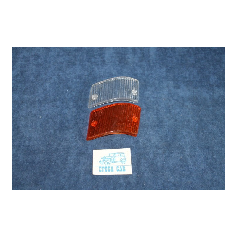127 DIESEL UNTIL 1983  LENSES (2 PIECES) FOR FRONT RIGHT LIGHT  SIMPLER