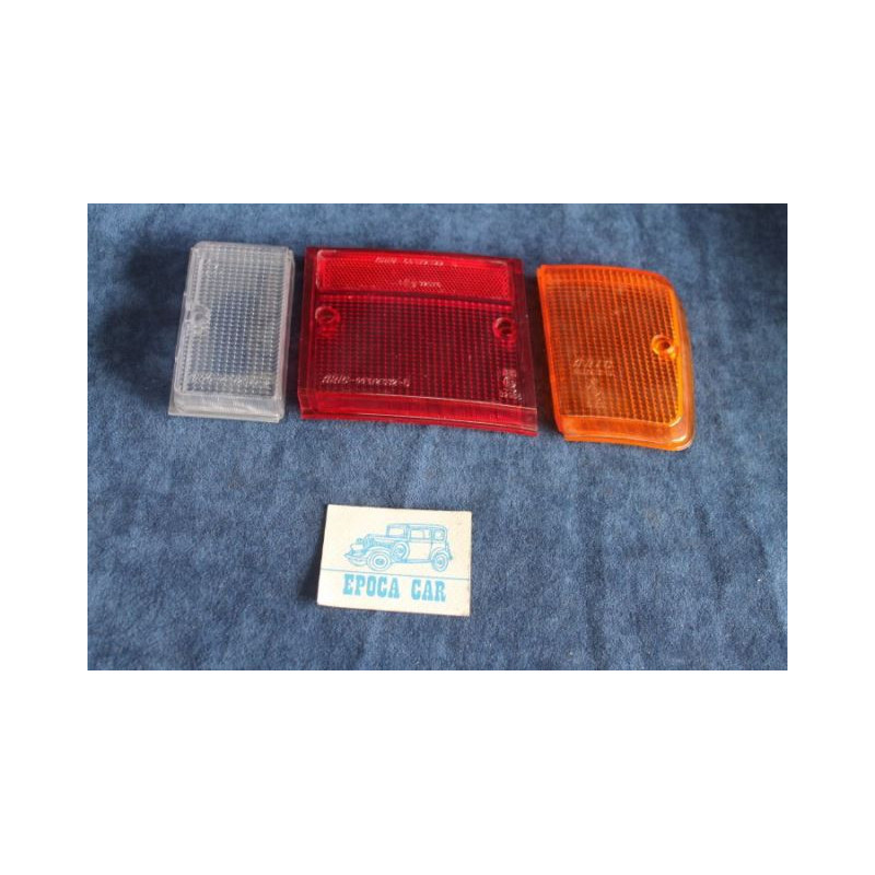 127 L-C-CL  LENSES ( 3 PIECES) FOR REAR RIGHT LIGHT   ARIC