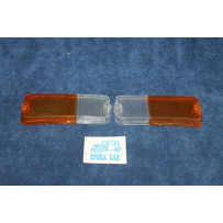 127-127 SPECIAL  PAIR BICOLORED LENS FOR FRONT LIGHT   LEART