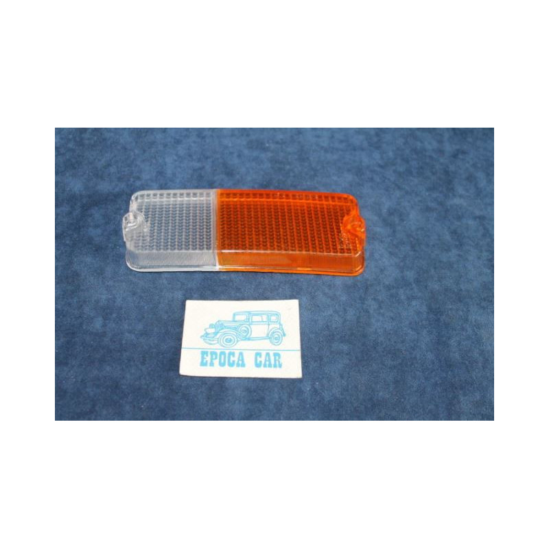 127-127 SPECIAL  BICOLORED LENS FOR FRONT LEFT LIGHT   ARIC