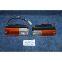 128 COUPE'   PAIR FRONT LIGHTS WHIT CAP   ALTISSIMO