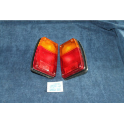 128 COUPE' S  COPPIA FANALINI POST. (VITE IN METALLO) BORDO NERO   ALTISSIMO