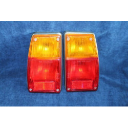 128 COUPE' SL  COPPIA FANALINI POST. (VITE IN PLASTICA) BORDO CROMATO   ALTISSIMO