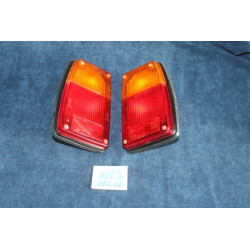 128 COUPE' S  COPPIA FANALINI POST. (VITE PLASTICA) BORDO NERO   ALTISSIMO