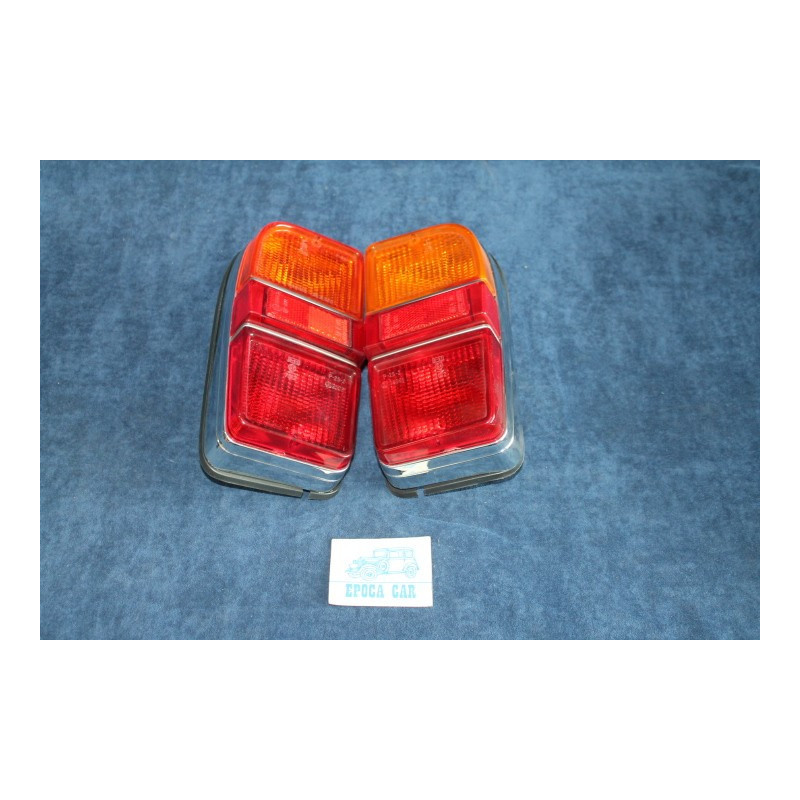 128 STATION  PAIR REAR LIGHTS CHROME EDGE   ALTISSIMO