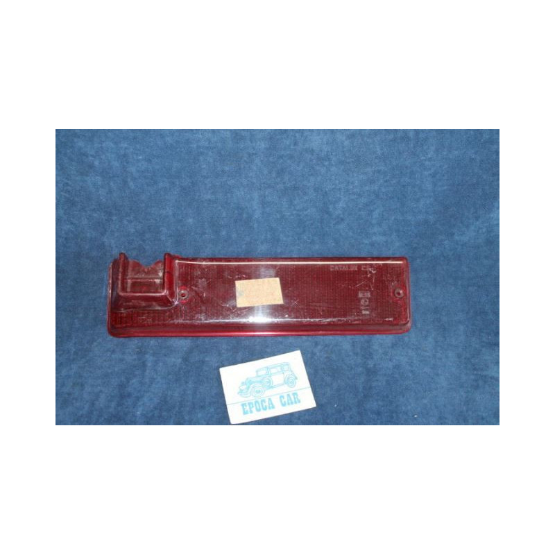125 SPECIAL 2°S '71  PLASTICA ROSSA PER FANALINO POST. SX   CATALUX