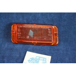 124 COUPE' 3°S CC  LENTE ARANCIONE PER FANALINO ANT. SX (USA)   STARS