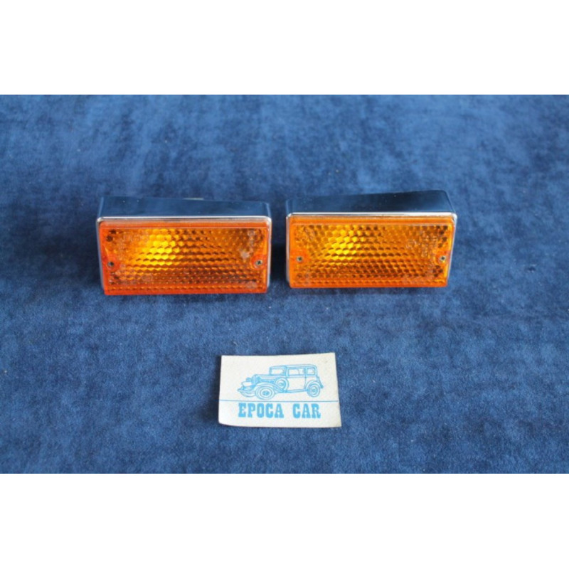 124 SPECIAL  COPPIA FANALINI ANT. ARANCIONI   ALTISSIMO