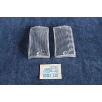 124 SPECIALSPECIAL T   '71  PAIR CLEARS LENSES FOR FRONT LIGHT   ALTISSIMO