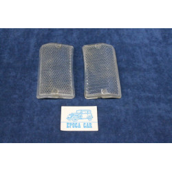 124 SPECIAL SPECIAL T '71  COPPIA PLASTICHE TRASPARENTI PER FANALINI ANT.   SIEM
