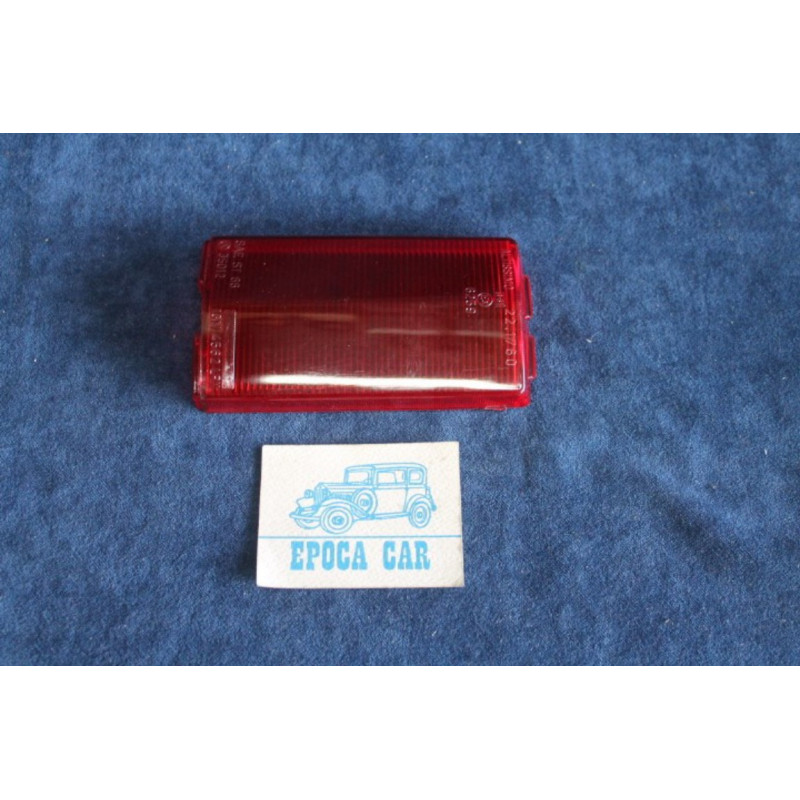 124 BERLINA 1°S  PLASTICA ROSSA PER FANALINI POST.   ALTISSIMO