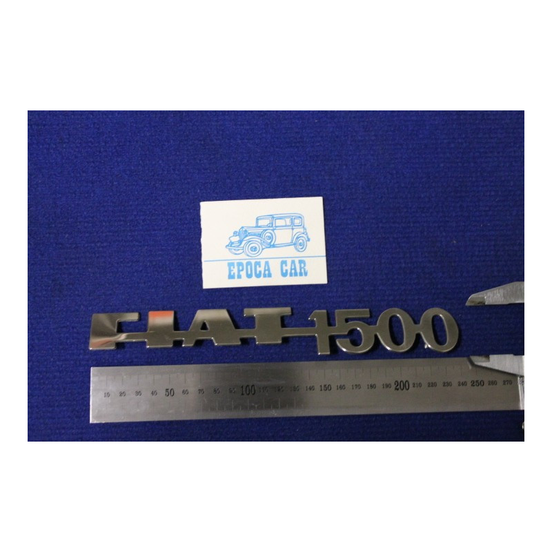 FIAT 1500  METALLO CROMATO  DRITTA  TIPO PIATTO