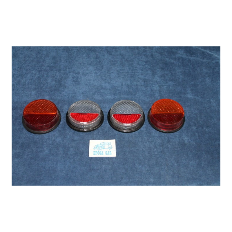850 SPORT COUPE'  SET COMPLETO (4 PZ) PLASTICHE PER FAN. POST.   P.V.