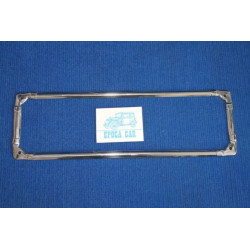 CORNICE TARGA INOX ANTERIORE (SPECIFICARE MISURE TARGA)