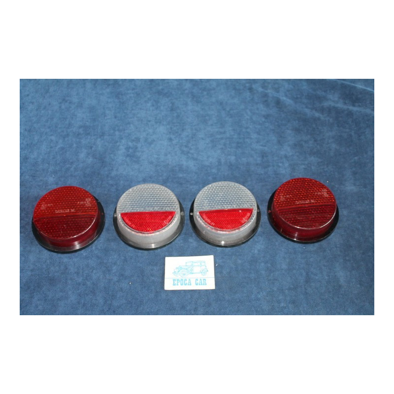 128 RALLY  COMPLETE SET (4 PIECES) LENSES FOR REAR LIGHTS   CATALUX