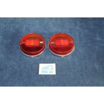 850 COUPE' 1°S  PAIR LENSES FOR REAR LIGHTS   