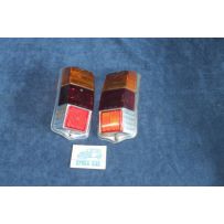PAIR LENSES FOR REAR LIGHTS   CIGALA E BERTINETTI