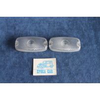 600 VAN - MINIBUS  PAIR LENSES FOR FRONT LIGHTS   COSSATO E CAROZZO