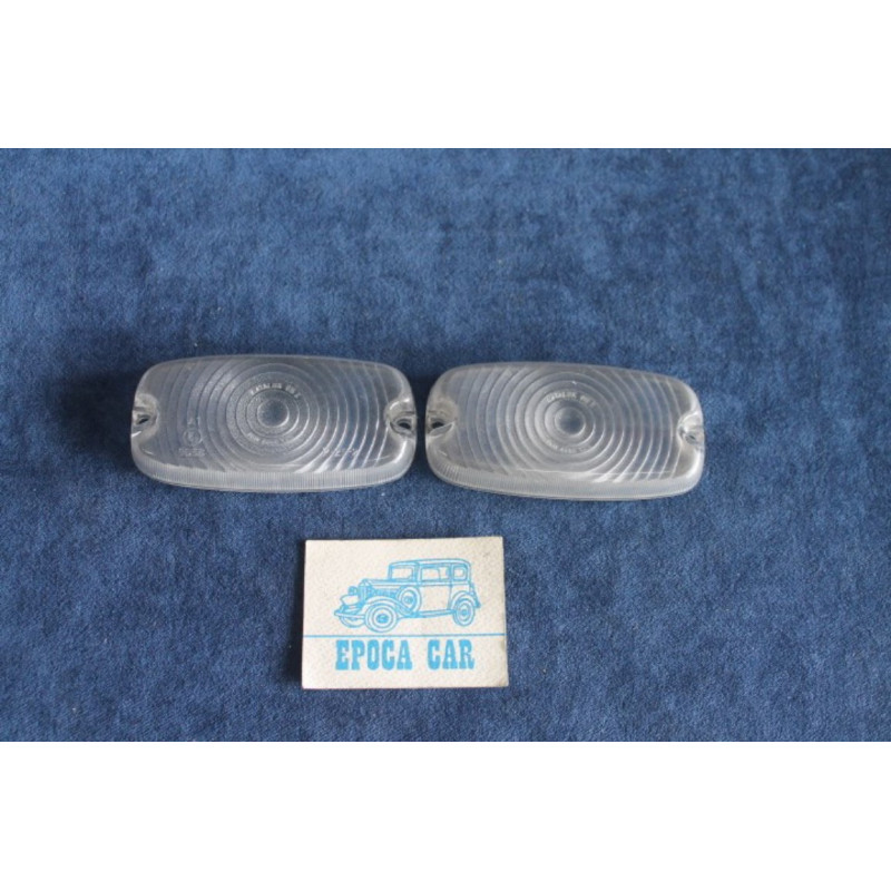 1100 D  COPPIA PLASTICHE PER FANALINI ANT.   CATALUX