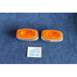 PAIR ORANGE FRONT LIGHT   ARIC