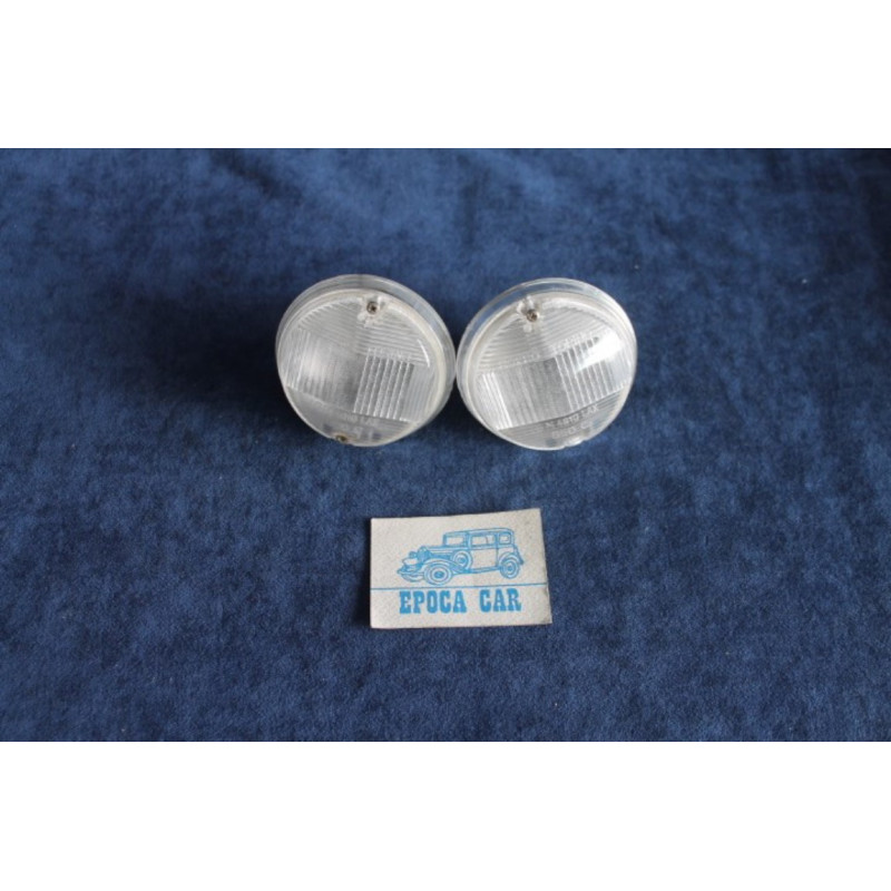 124 COUPE' 1°S   PAIR FRONT CLEAR LIGHTS   ROERO