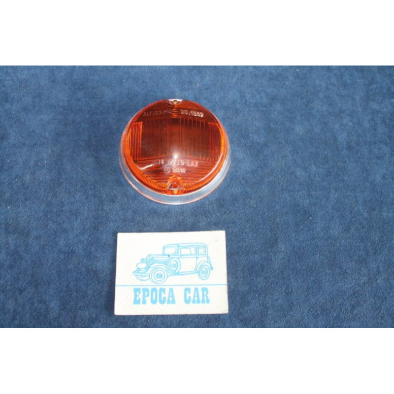 124 COUPE' 1°S   ORANGE LENS FOR FRONT LIGHTS   ALTISSIMO