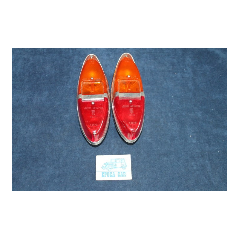 1100 (1958)  PAIR REAR PLASTIC LIGHTS    ARIC