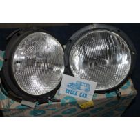 HEADLAMPS OUTER CARELLO 136mm  A.R.2000 NOS