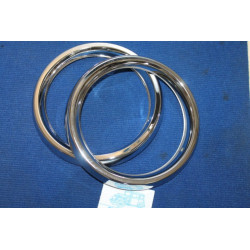 COUPLE HEADLAMP RINGS  NOS