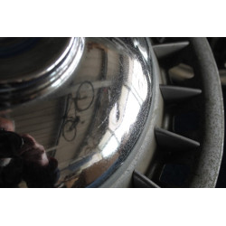 SET 4 PCS USED HUBCAP WHEELS DIAM CM 39,5 AS THEY ARE. PLEASE SEE PICTURES