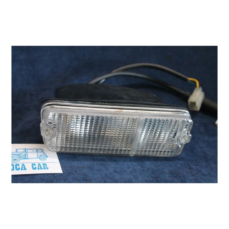 FIAT 127 SPECIAL  FRONT LIGHT RH OLSA SILVER FRAME