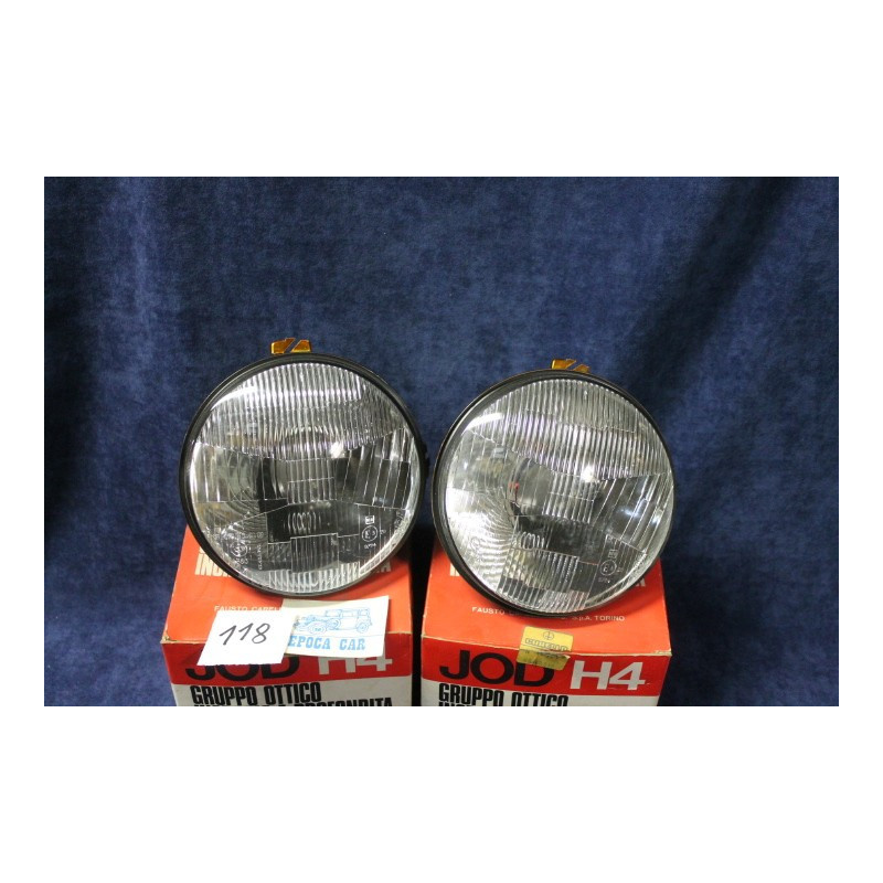 PAIR OPTICAL UNITS JODIO H4 CARELLO DIAM 170mm