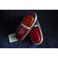 COUPLE TAIL LIGHTS ALTISSIMO FIAT 1100/103 E, WITH RUBBERS